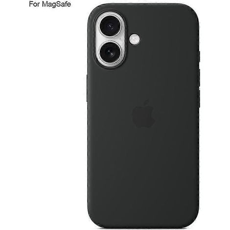 For Iphone 16 Case Compatible With Magsafe Liquid Silicone Phone Back Cover [induction Popover] - Bl( )