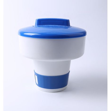 Mini-Schwimmspender für Spa-Chemikalien, schwimmende Chlor-/Bromtabletten, 20 cm Durchmesser, geeignet für Whirlpools. (1/5)