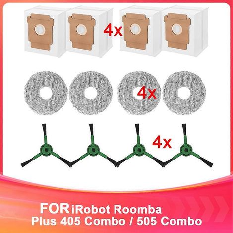 Brosse pour aspirateur Pour Plus 405 Combo / 505 Combo Aspirateur Side Brosse Serpillière Cloth Sac à poussière Accessoires (1/5)