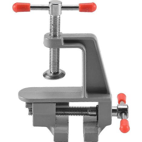Mini étau de table portable, petit étau pour petits travaux de loisirs créatifs, bijoux, bricolage, réparation, outil de travail (1/4)