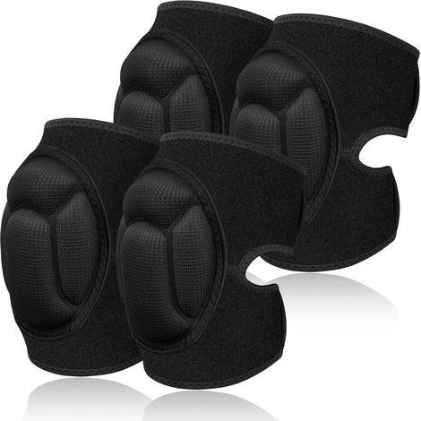 Genouillères de Protection, Genouillère Travail Avec 20MM Mousse Coussin, Genouillère Sport pour Jardinage Jogging Travaux (1/5)