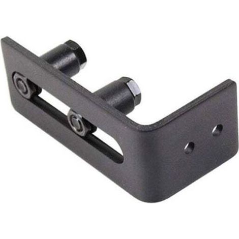 Guide Portail Coulissant Guide de Plancher Guide de Rail Porte Coulissante Réglable en Acier au Carbone pour Accessoire de Quincaillerie de Porte de Grange (1/4)