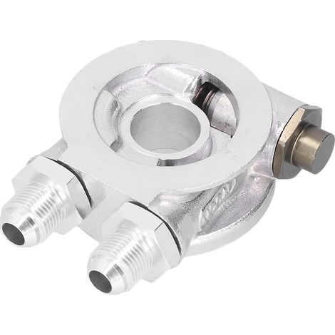 Thermostat pour filtre de refroidisseur d'huile, plaque sandwich, 3/4 pouce 16-UNF AN10, connecteur M18x1,5 mm, universel pour voiture (1/5)