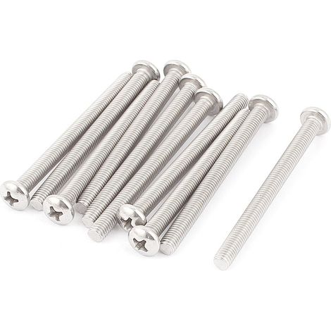 M5x60mm Métriques Gewinde Kreuzschlitzmaschinenschrauben Schrauben 10st
