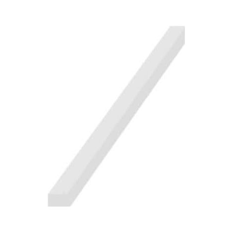 Bande caoutchouc spongieux silicone blanc 15x15mm – Longueur 1m – Résistance à la température -60/+200°C – Joints étanches à l'humidité