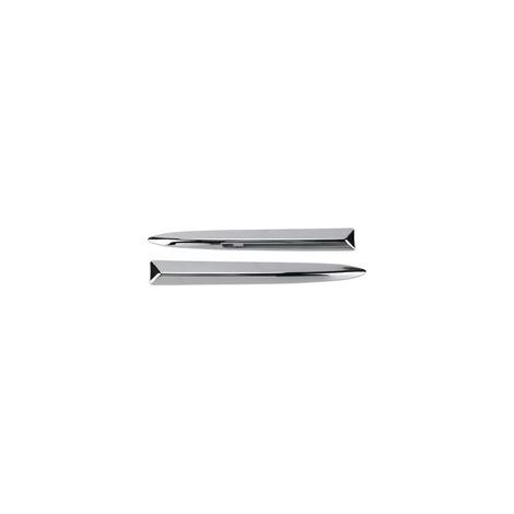 Garniture chromée de moulure supérieure de pare-chocs avant de voiture 735455041 Remplacement pour FIAT 500 20072015