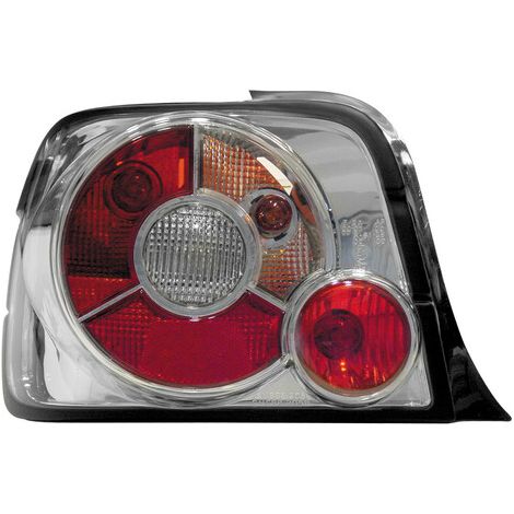 Coppia fanali posteriori - compatibile per Bmw E36 (3/94-8/00) - Cromo