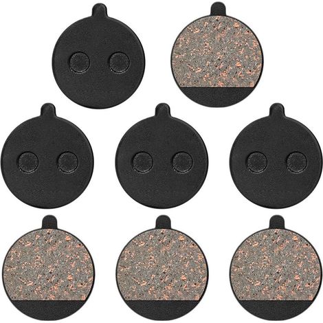4er-Set Bremsbeläge für Elektroroller, halbmetallische Bremsbeläge – Ersatzteile für Scheibenbremsen aus Metall und halbmetallischem Harz