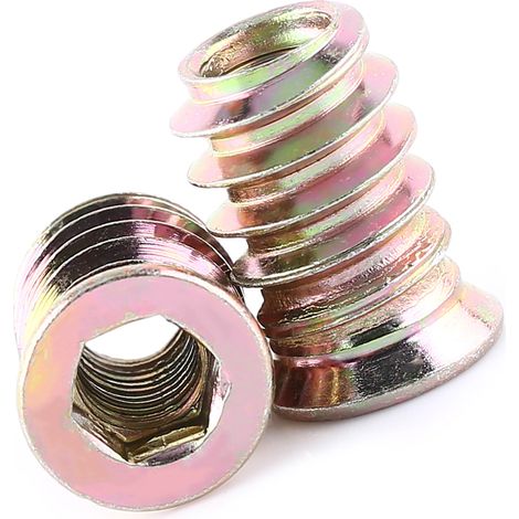 Écrou à insérer fileté à six pans creux pour meubles (M617mm) (1/5)