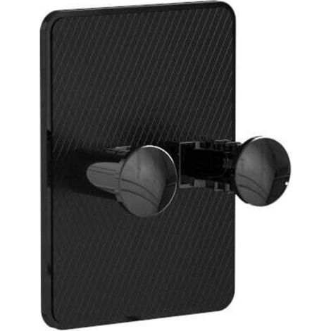 Set di 2 ganci per rasoio, non è necessaria la foratura, porta spazzolino da denti, supporto universale per cavo, gancio per rasoio da doccia, gancio autoadesivo per asciugamani da cucina e bagno -Cre