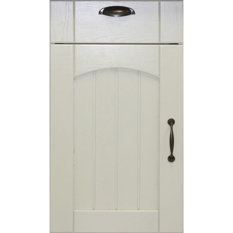 Porte De Cuisine Nature Blanche H70xl60 Cm 1 Porte, 1 Tiroir Vendu Separement Kit Tiroir Gd Menuiseries (1/2)