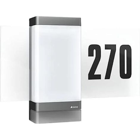 Steinel L 270 digi SC Aplique mural exterior LED antracita blanca (1/2)