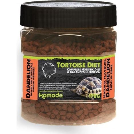 Aliment sec pour tortues, pissenlit, aliment complet, 170 g
