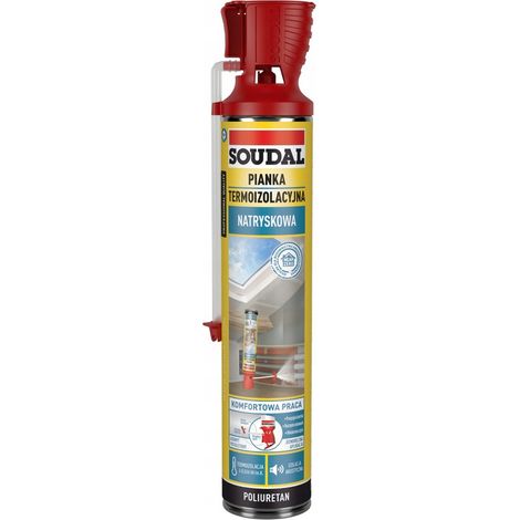 Soudal Schiuma Spray per Isolamento Termico 700 ml Isolamento del tetto (1/2)