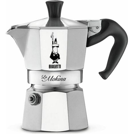 Bialetti Mokina Moka 1/2 Tasse – kompakte Espressokanne für intensiven Kaffee (1/3)