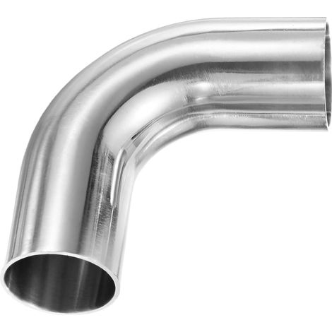OD 1.3 Pouce 90 Degré Cintrage Mandrin Coude, Épaisseur 1.5 mm 304 Acier Inoxydable Pot D'échappement Tuyau Car Modified Système D'échappement, Rampe Escalier Cintrage, Hauteur 75 (1/5)