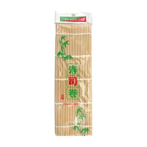 Sushi-Matte aus Bambus, 24 x 24 cm – Jade Temple