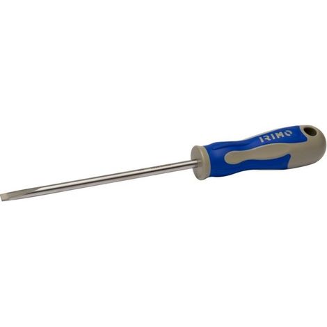 IRIMO - Tournevis pour vis à fente, idéal pour électricien - Pointe: 0,4 X 2,5mm - Lame: 75 mm