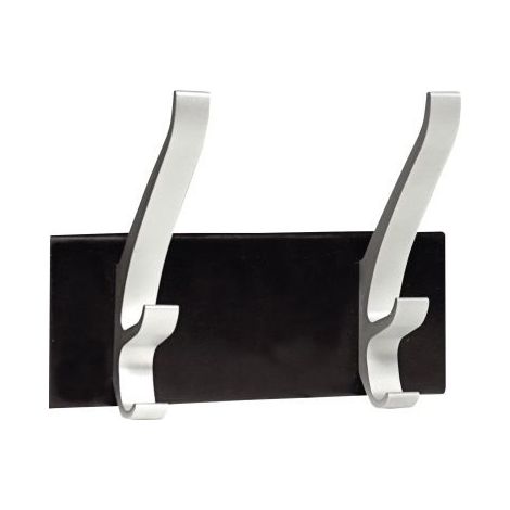 UNILUX Wandgarderobe Cypr es 100340804 2Haken sw-N9199124464
