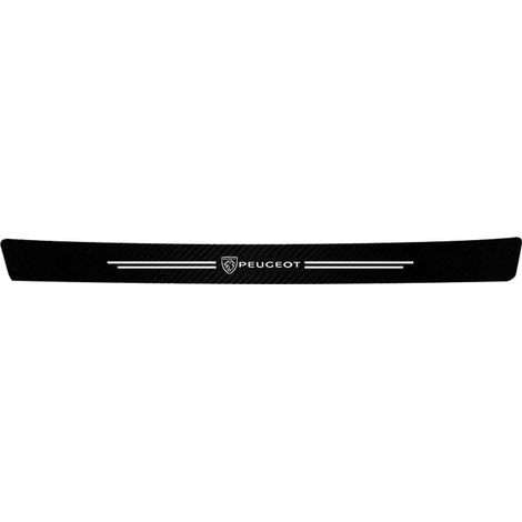 (1 pièce neuve, compatible avec Peugeot) Autocollant de protection de seuil de porte et de hayon pour Peugeot 208, 3008, 308, 2008, 207, 107, 508, 607, 106, 406, 407, 307, 206 et 301. (1/4)