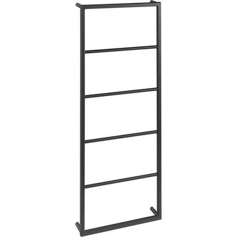 Sapho Ska - Toallero 5x115 cm, negro mate SKA501 (1/5)