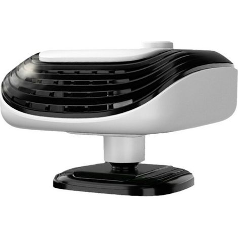 Réfonce de voiture portable - Dispositif de chauffage 12V rotatif à 360 degrés Défogger automobile compact Defros de voiture Réamas de pare-brise rapide pour les voitures Camions (1/4)