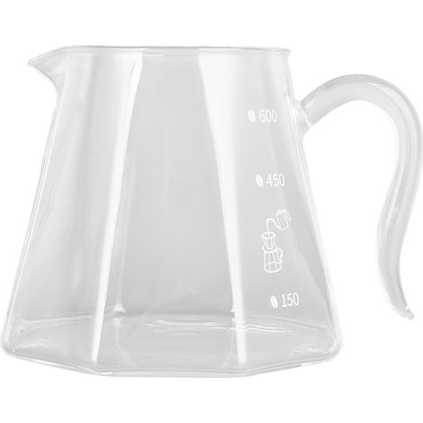 600-ml-Handfilter-Kaffeeglas mit einzigartigen Adlerschnabelgriffen zur Kaffeezubereitung (1/5)