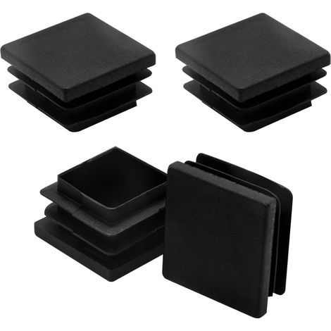 4 Pièces Couvercles de Feu PTFE Antiadhésifs, Protections pour Plaques de Cuisson Gaz 27x27cm Noir, Revêtement 0.1mm (1/5)