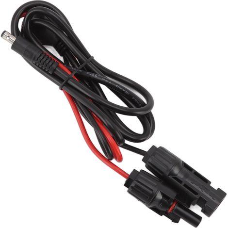 16AWG Solarstecker auf 5,5-mm-Stecker DC-Adapterkabel, Kupfer-Solarpanel-Verlängerungskabel (1/5)