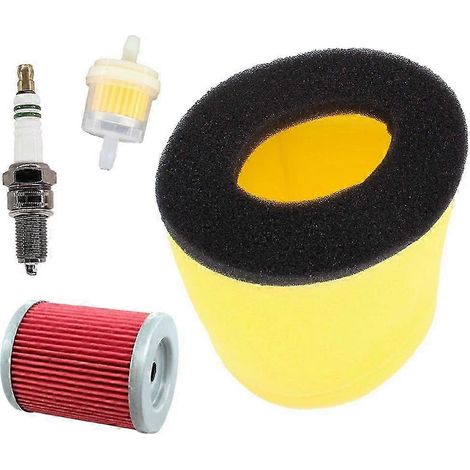 Kit de puesta a punto de bujías y filtro de aire para SUZUKI LT-F250 Ozark 250 2X4 2002 2003 2004 2005 2006 Edición de filtro de aceite 0619