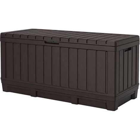CAJA DE JARDÍN KETER Kentwood 350L/ GRAFITO (1/5)