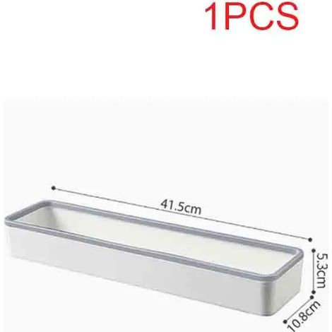 (1 pièce grise) Étagère de rangement murale multifonctionnelle pour toilettes et salle de bain, sans perçage, à suspendre au-dessus des toilettes. (1/5)
