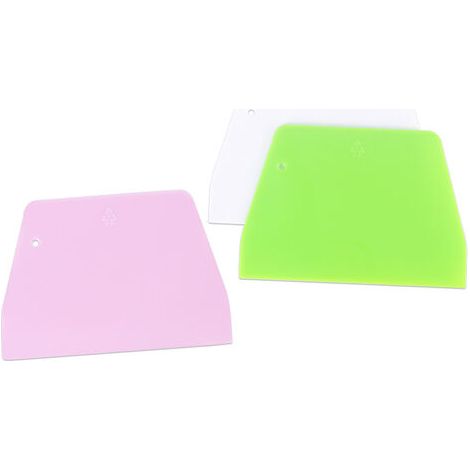 Set di 3 spatole per pasta modellabile commestibile, ideali per cucinare, cuocere al forno, preparare pizze, pane e torte. (1/5)