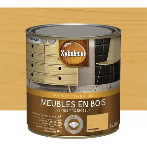 Vernis Xyladécor Meubles en bois Chêne clair 0,5 L (1/3)