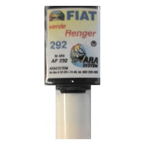 Reparación de arañazos en la pintura del Fiat 292 Verde Ranger 10 ML Arasystem (1/5)
