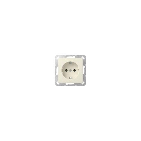 GIRA 418801 SCHUKO-STECKDOSE 16 A 250 V SYSTEM 55, CREMEWEISS