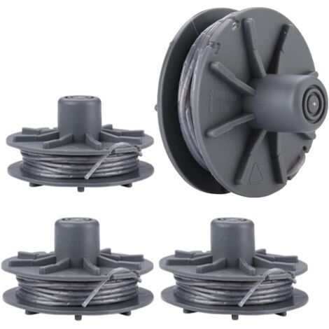 Bobine Fil pour Gardena 5307-20 Art 8846-8848 9805-9809 Pièces de Rechange Coupe Bordure (4 pièces) (1/5)