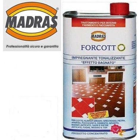 FORCOTT MADRAS PROTETTIVO IMPERMEABILIZZANTE IDROREPELLENTE per COTTO LT1