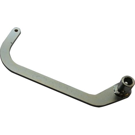 Kit bras W2 gauche pour motorisation en linteau - brut (1/3)