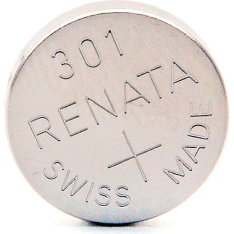 BATTERIA a BOTTONE all'ossido d'argento 301 RENATA
