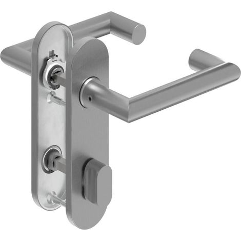 Manico della porta WC-GRT. Er forma L con D. forma in l con re.