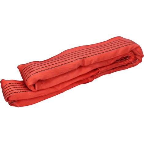 Hebeband aus weichem Hebezeuggewebe, 5T PES-Gurt, 90mm Breite, Zubehör für den Transport, 2 Meter (6,6 Fuß) (1/5)