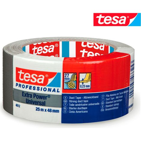 Nastro adesivo argento 25 m x 48 mm 4612 Tesa