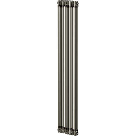 Colosseum Raw Metal 1800mm x 372mm Double Panel Radiator (1/5)