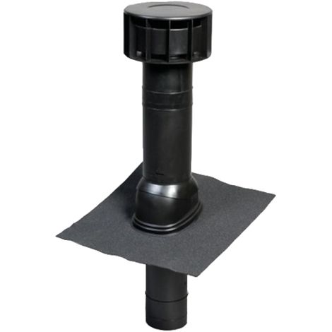 Dachterminal MULTIVENT Ø131 mm UBBINK - schwarz - 135 m3 - 189554