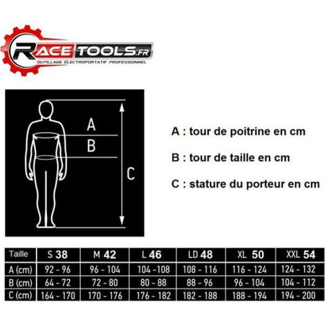 Pantalon De Travail - 100% Polyester - Renforts Genoux - Poche Outil Integree - Pour Chantier Et Atelier - Taille XL (1/2)