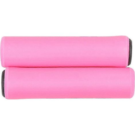 Fahrradgriffe, weiche Silikonschaum-Lenkergriffe-Pink