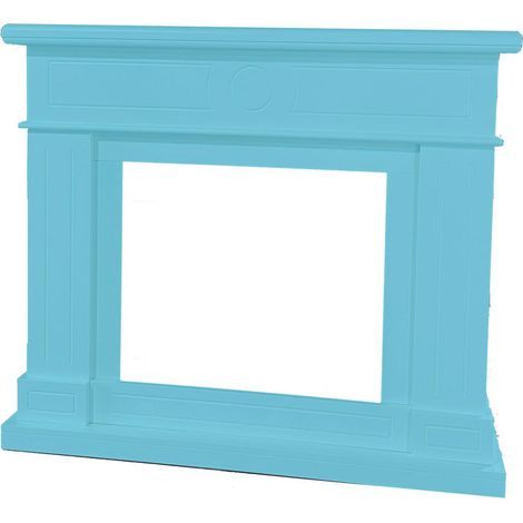 Mpc Cornice Camino Lipari Turchese Blu Turchese Cornice Caminetti Lipari Blu Turchese Per Bruciatore Elettrico Caminetto Vulcano o Bruciatore Esistente In Legno Mdf Ideale Per Tutti Gli Ambienti (1/7)