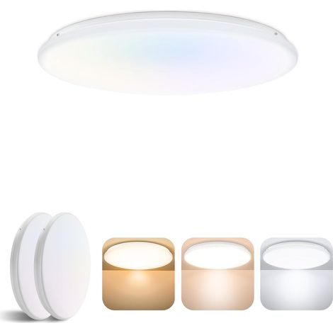 Lampada Sferica Soffitto LED 24W 2520LM IP44 Vetro 33 cm (1/5)