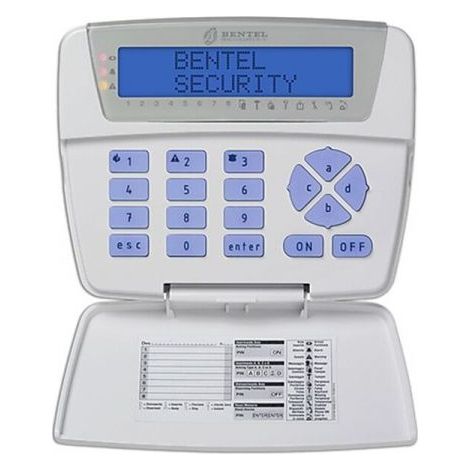 Bentel Security tastiera filare CLASSIKA compatibile Kyo Absoluta - BKB-LCD